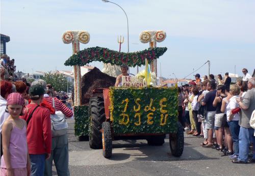 Iconographie - Fête des fleurs - Isle Dieu