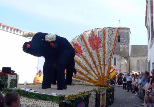 Iconographie - Fête des fleurs - La corrida