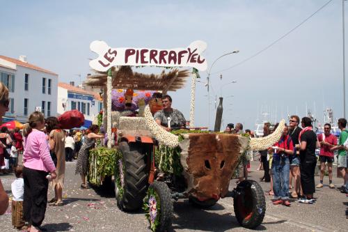 Iconographie - Fête des fleurs - Les pierreaf Yeu