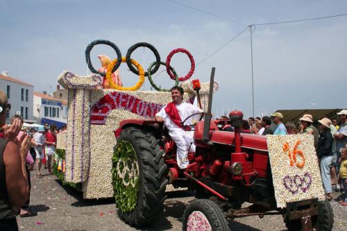 Iconographie - Fête des fleurs - Les Yeu olympiques