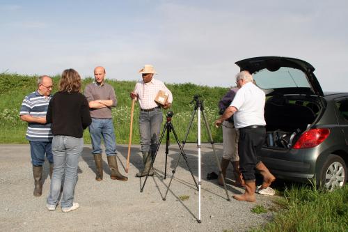 Iconographie - Le Moulin David - Equipe pour un tournage d'EthnoDoc