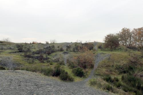 Iconographie - Anciennes ardoisière - Tas de déchets