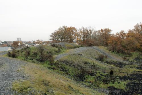 Iconographie - Anciennes ardoisière - Tas de déchets