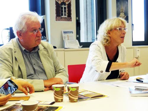 Iconographie - Conférence de presse au Conseil régional 