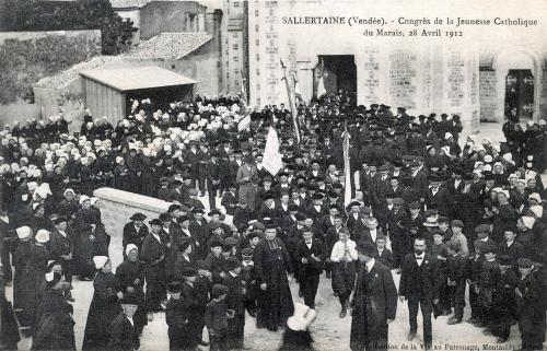 Iconographie - Congrès de la jeunesse catholique du marais