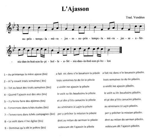 Partition - L'ajasson