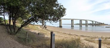 Iconographie - Vue sur le pont de Noirmoutier