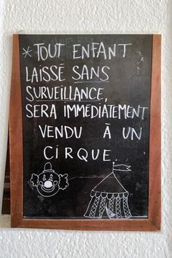 Iconographie - Panneau au restaurant de La Jalonnière