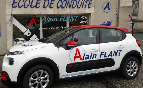 Iconographie - Véhicule de l'auto-école Alain Flant