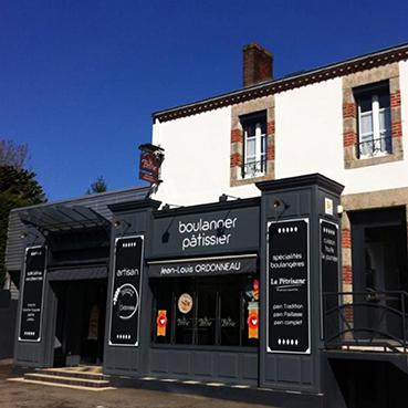 Iconographie - Façade de la boulangerie pâtisserie Ordonneau