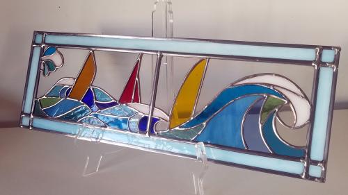 Iconographie - Vitrail de l'Atelier verre’sion colorée