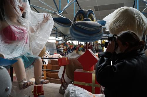 Iconographie - Reportage photo dans l'atelier du carnaval de Nantes