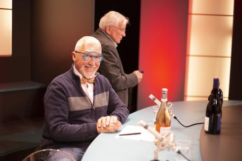 Iconographie - Jean-Pierre Pouvreau sur le plateau de TV Vendée 