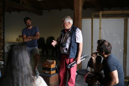 Iconographie - Rencontre des musiciens et préparation de leur prestation pour la Grande Fête 