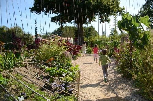 Iconographie - Visiteurs au Potager Extraordinaire