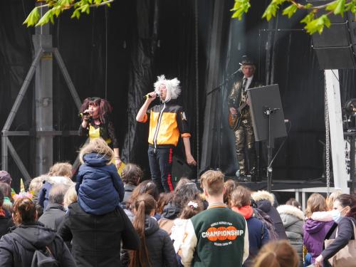 Iconographie - Concert du groupe "La vache qui rock"