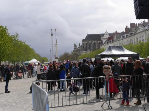 Iconographie - Vue de la foule au bal des enfants