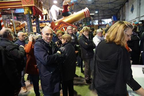 Iconographie - Les carnavaliers lors de la soirée d'illuminition