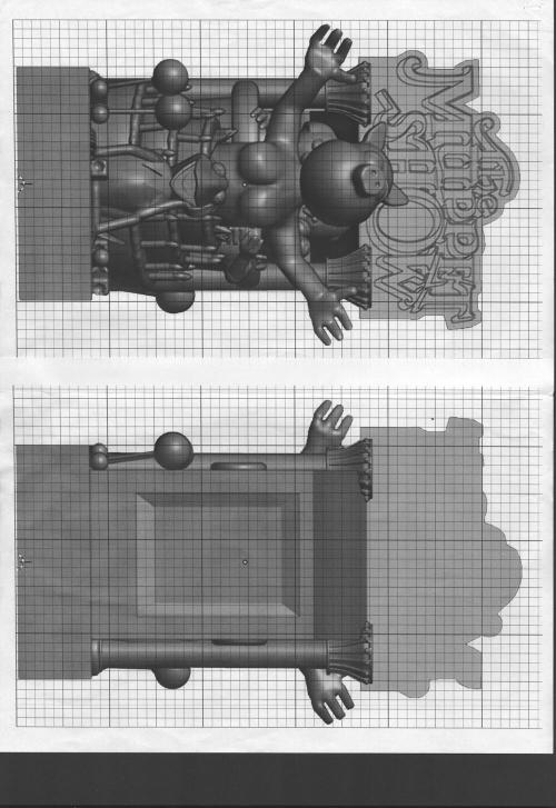 Iconographie - Maquette 3D