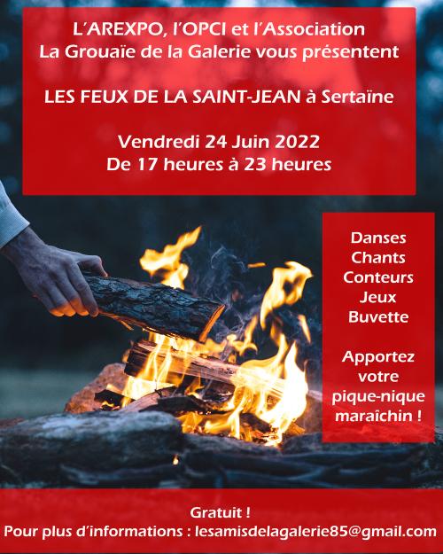 Iconographie - Affiche des Feux de la Saint-Jean