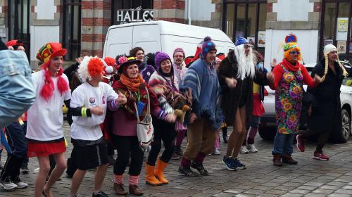 Iconographie - Gras Gavotte devant les halles