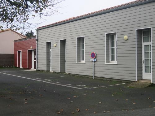 Iconographie - La façade de la bibliothèque côté cour