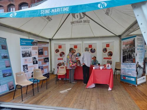 Iconographie - Stand de l’OPCI à Fécamp Grand’Escale