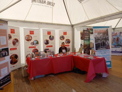 Iconographie - Stand de l’OPCI à Fécamp Grand’Escale