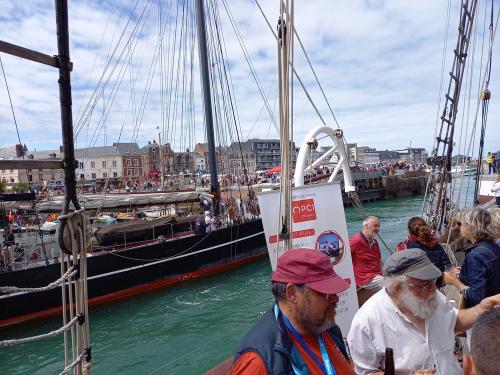 Iconographie - Réception à bord du Marité organisée par l’OPCI