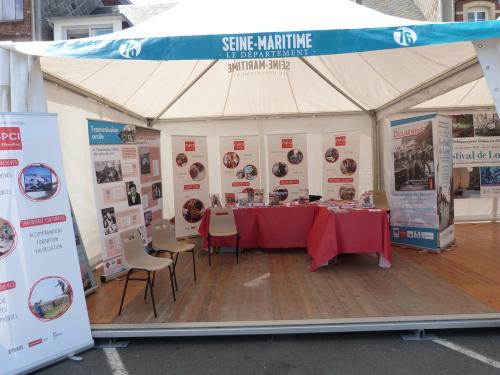 Iconographie - Stand de l’OPCI à Fécamp Grand’Escale