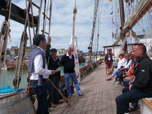 Iconographie - Réception à bord du Marité organisée par l’OPCI