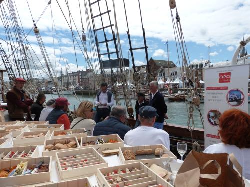 Iconographie - Réception à bord du Marité organisée par l’OPCI