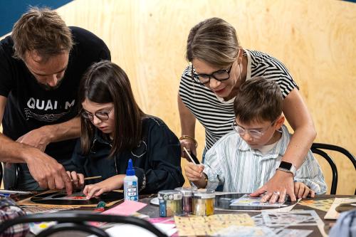 Iconographie - Quai M - Atelier pour les enfants