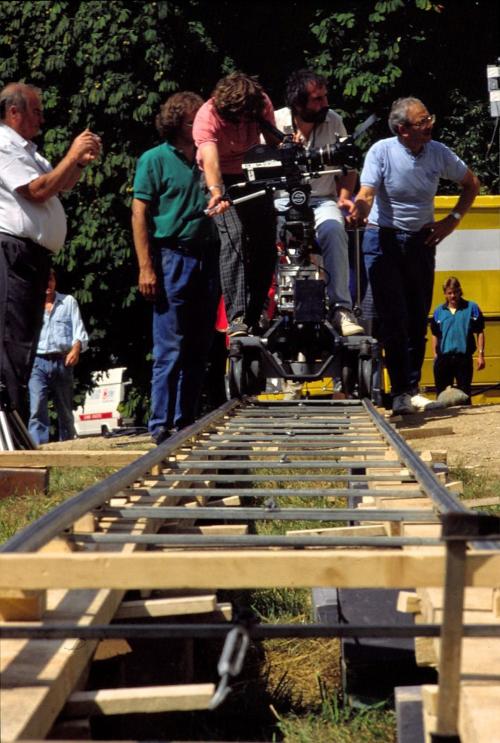 Iconographie - Tournage du film Rouget le braconnier, de Gilles Cousin