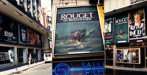 Iconographie - L'affiche du film Rouget le braconnier, de Gilles Cousin