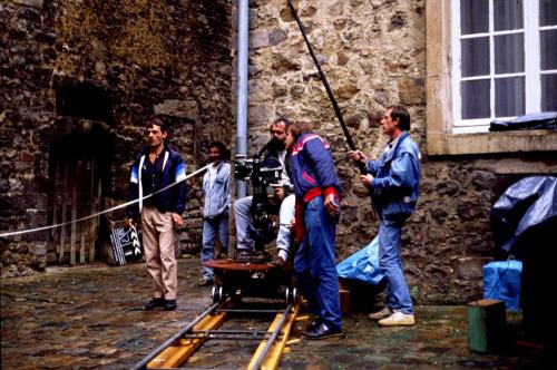 Iconographie - Tournage du film Rouget le braconnier, de Gilles Cousin