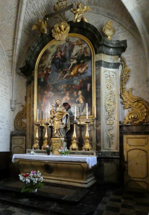 Iconographie - Collégiale Saint-Hippolyte (1415) - Chapelle du Saint Rosaire