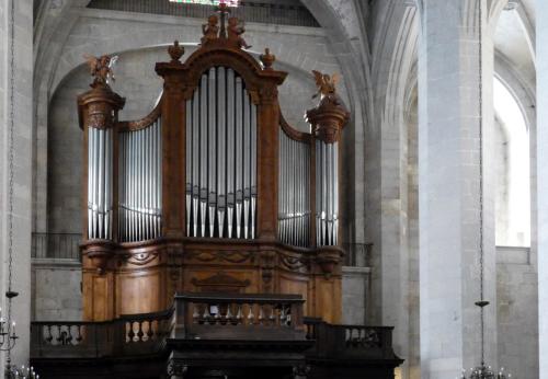 Iconographie - La cathédrale - L'orgue Daublaine-Callinet (1844)