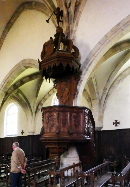 Iconographie - L'église Saint-Laurent - La chaire