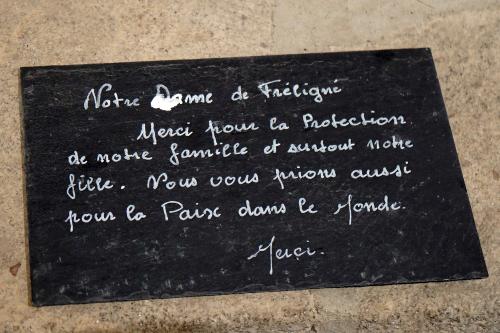 Iconographie - La chapelle Notre-Dame de Fréligné - Ex-voto