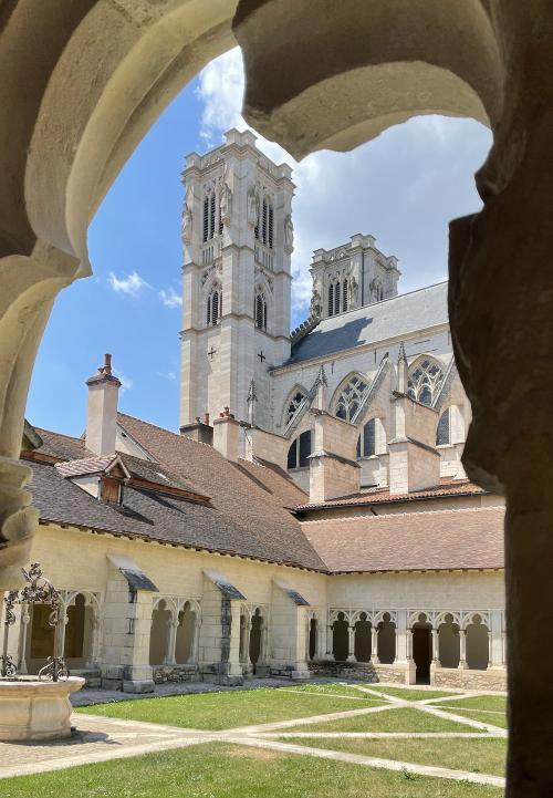 Iconographie - Le cloître de la cathédrale Saint-Vincent