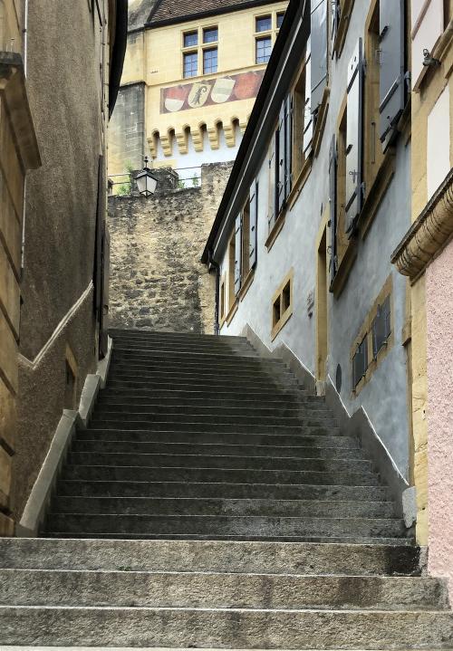 Iconographie - Yverdon-les-Bains - Escalier public
