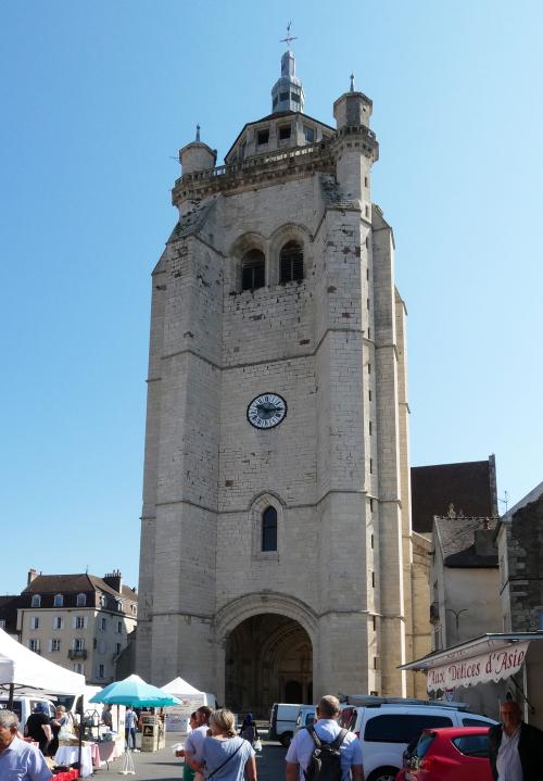 Iconographie - Le clocher de la collégiale Notre-Dame