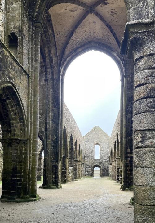 Iconographie - Ruines de l'abbaye de la Pointe Saint-Mathieu