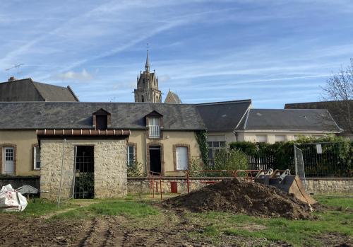 Iconographie - Le clocher de l'église Notre-Dame-des-Marais