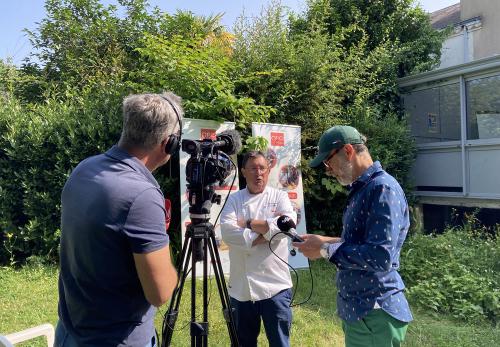 Iconographie - Filmage de Jean-Marc Perrochon pour Ol é la Vendée