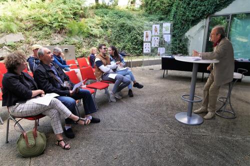 Iconographie - Michel Gauthier donne une conférence  sur le parlanjhe