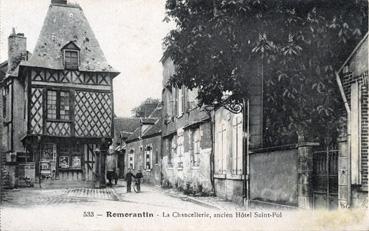 Iconographie - La chancellerie, ancien hôtel Saint-Paul