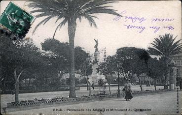 Iconographie - Promenade des Anglais et monument du Centenaire