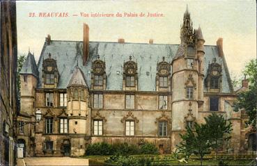 Iconographie - Vue intérieure du palais de Justice